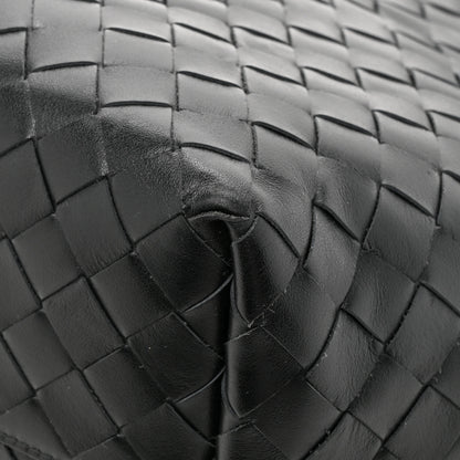 Bottega Veneta Nappa Intrecciato Small North South Tote Black 12 of 13