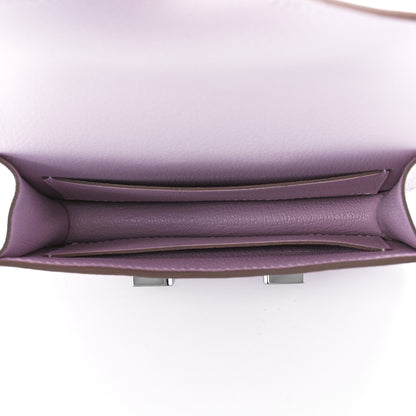 Hermes Evercolor Constance Slim Wallet Mauve Pale 6 of 15