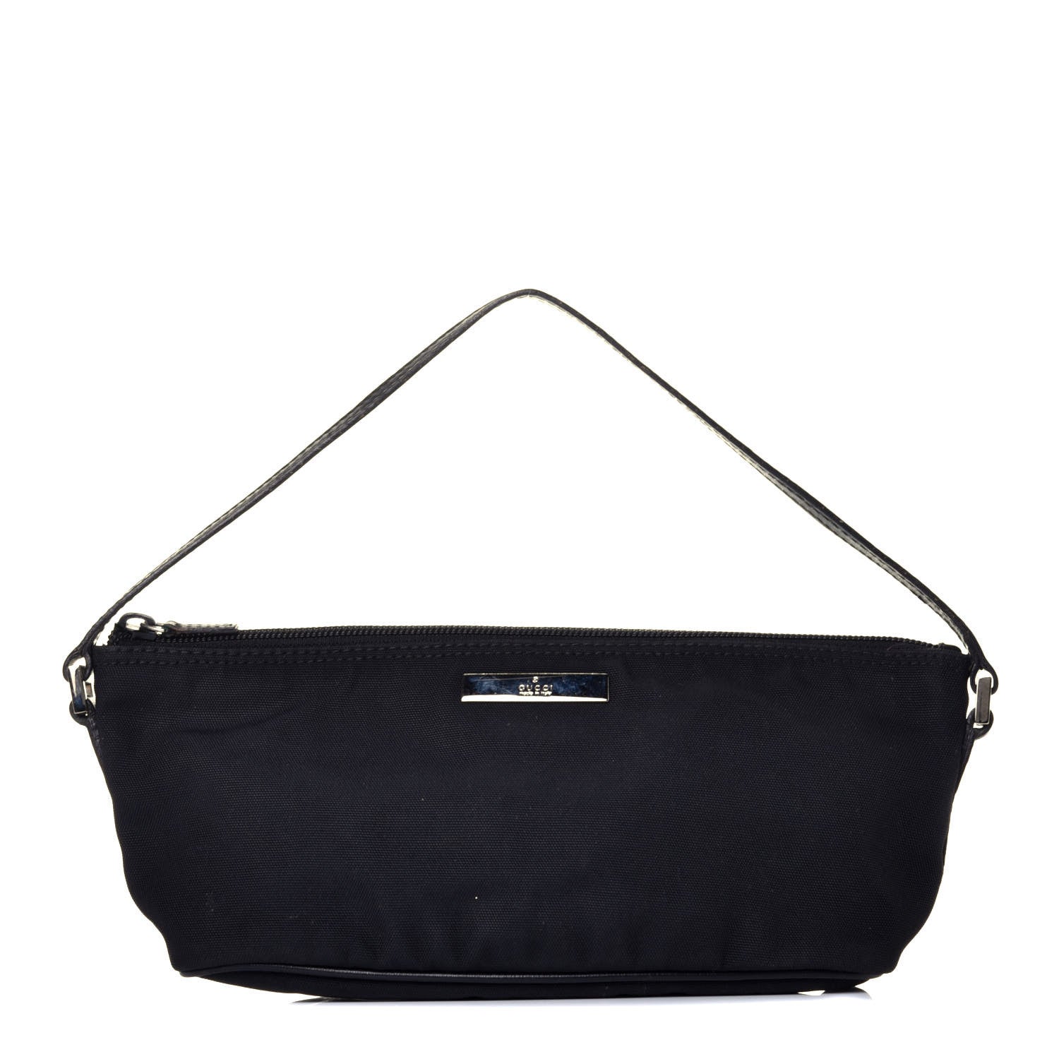 Gucci Canvas Boat Pochette Black 1 of 10