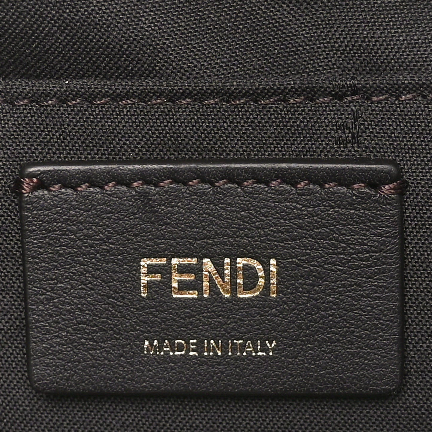 Fabric Jacquard Vitello King Plexiglass FF 1974 Logo Embroidered Mini By The Way Top Handle Boston Bag Tobacco Moro Sand