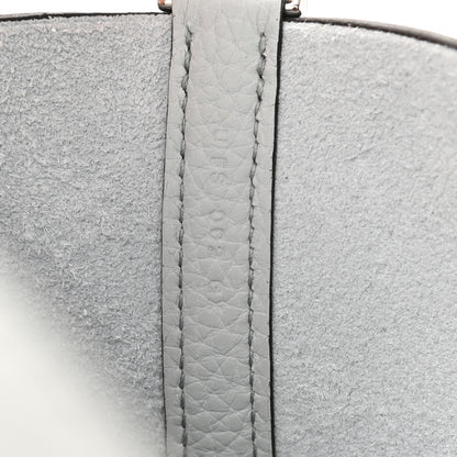 Hermes Taurillon Clemence Picotin Lock 22 MM Bleu Brume 7 of 11