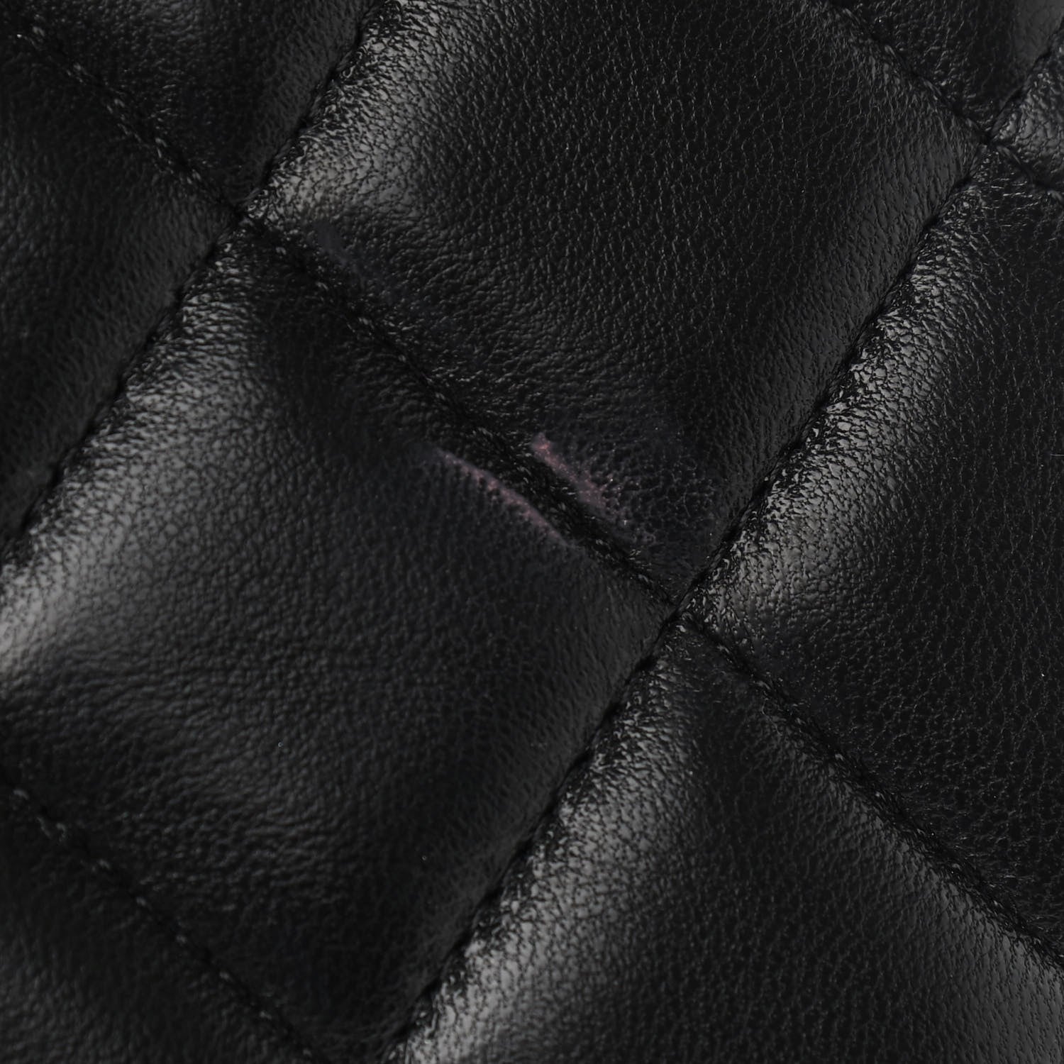 Chanel Lambskin Quilted Jumbo Double Flap Black 8 of 15
