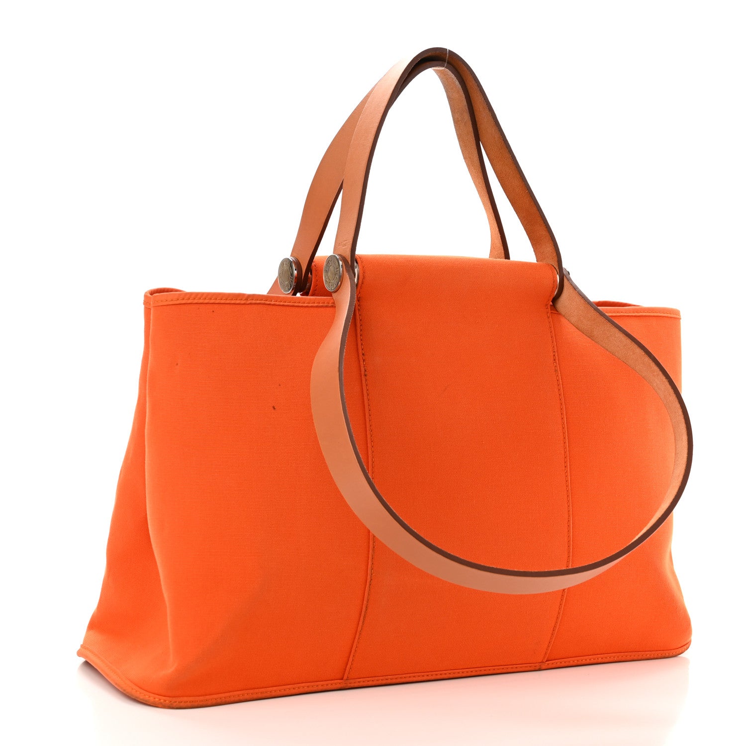 Hermes Toile Cabag 39 Orange 3 of 12