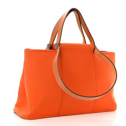 Hermes Toile Cabag 39 Orange 3 of 12