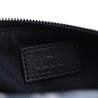 Gucci Denim Monogram Web Belt Bag Blue Multicolor 6 of 10
