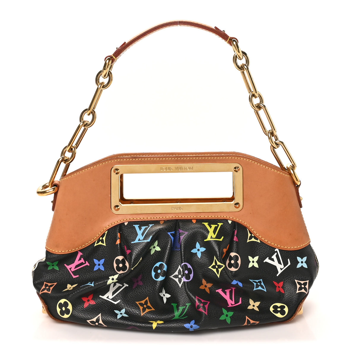 Louis Vuitton Monogram Multicolor Judy PM Black 1 of 8