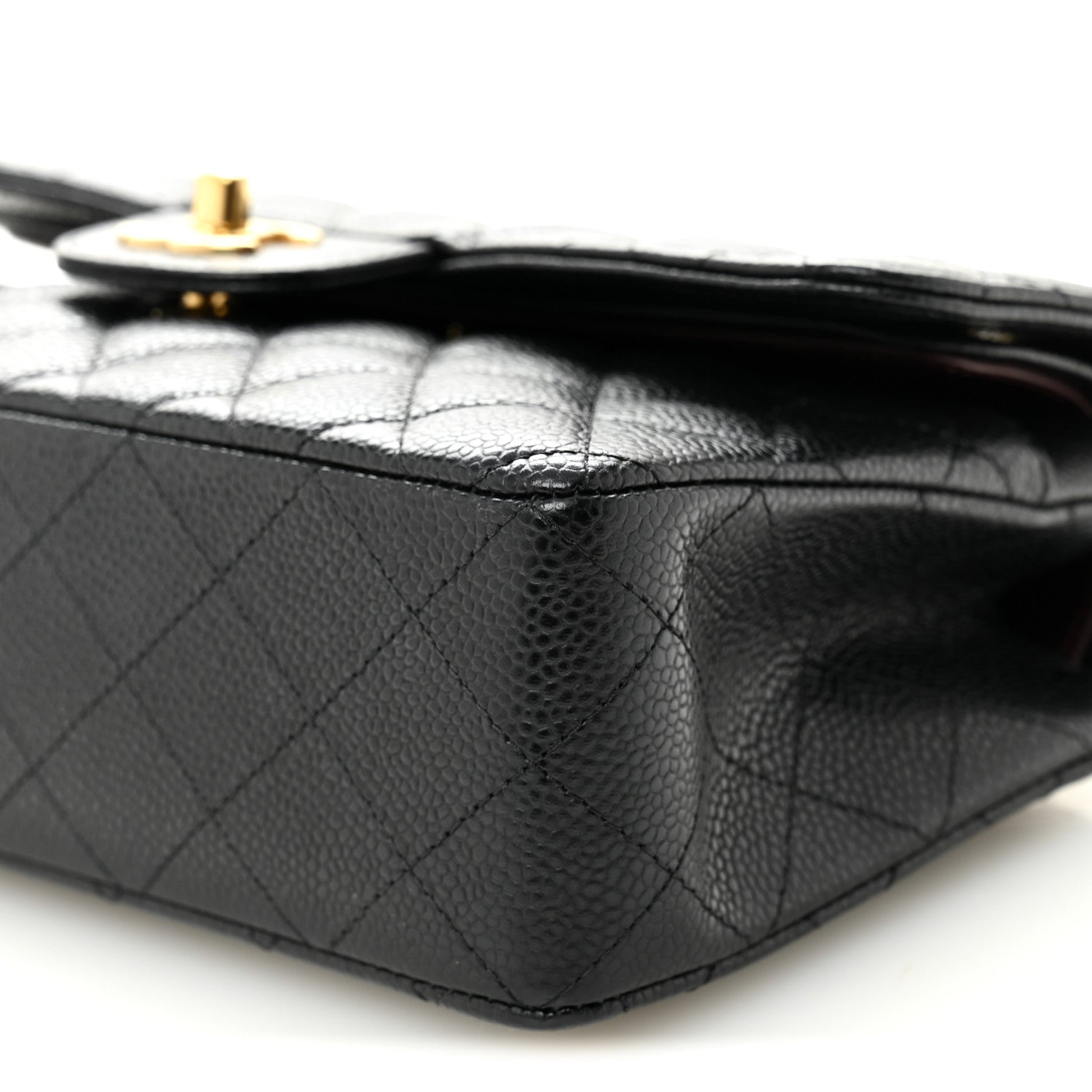 Chanel Caviar Quilted Small Double Flap Black 10 of 10