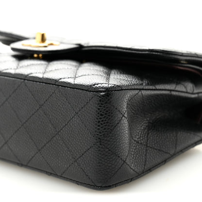 Chanel Caviar Quilted Small Double Flap Black 10 of 10
