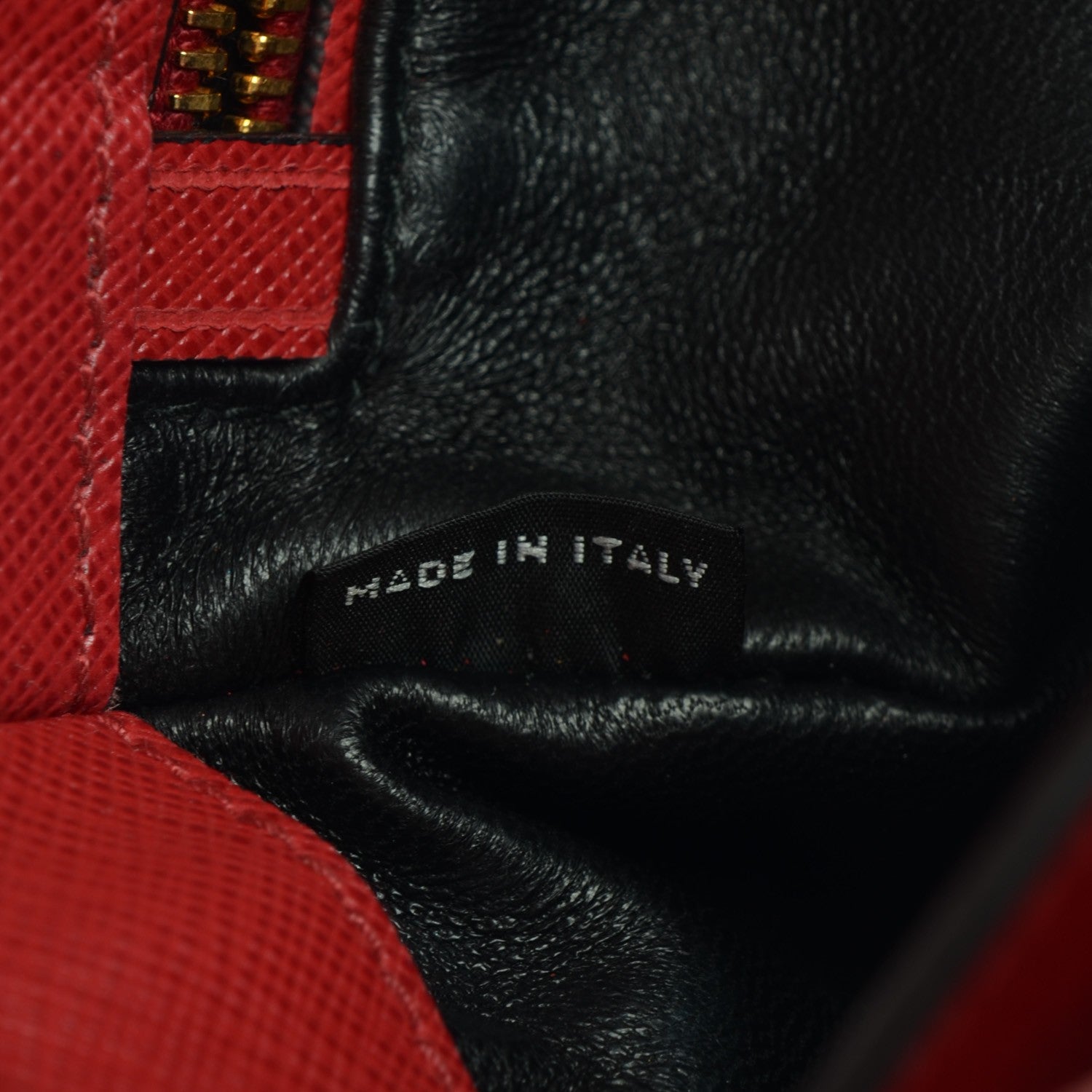 Prada Saffiano Sound Studded Hobo Rosso 8 of 9