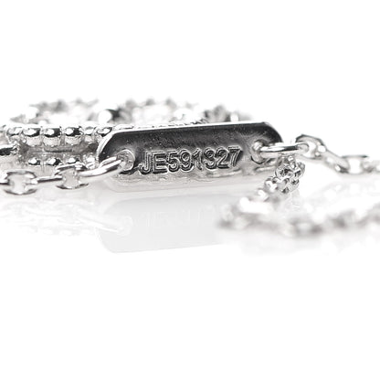 Van Cleef & Arpels 18K White Gold Diamond Sweet Alhambra Bracelet 5 of 6