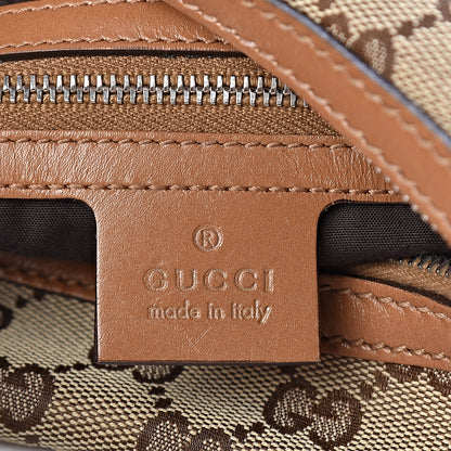Gucci Monogram Medium GG Twins Hobo Tan 6 of 10