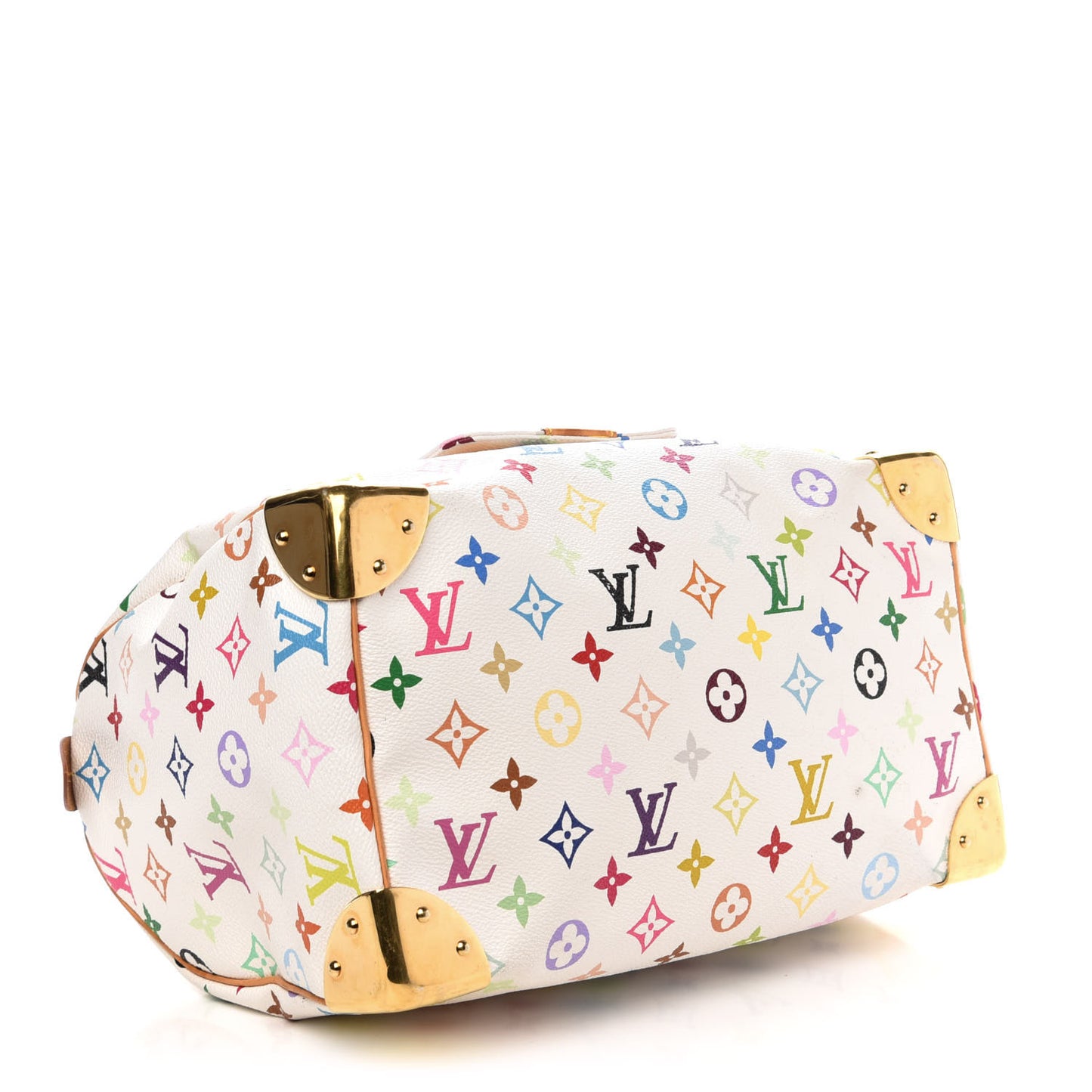 Monogram Multicolor Speedy 30 White