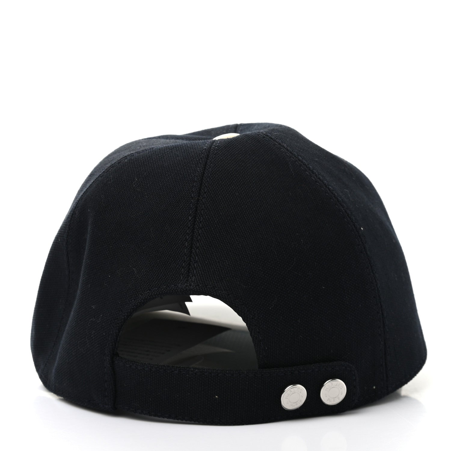 Hermes Cotton Tess Pop Cap 58 Bleu Minuit Marine 5 of 9
