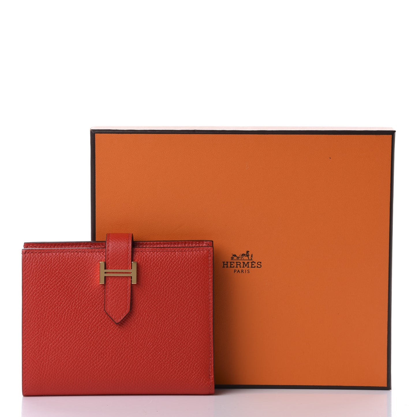 Epsom Bearn Compact Wallet Rouge De Coeur