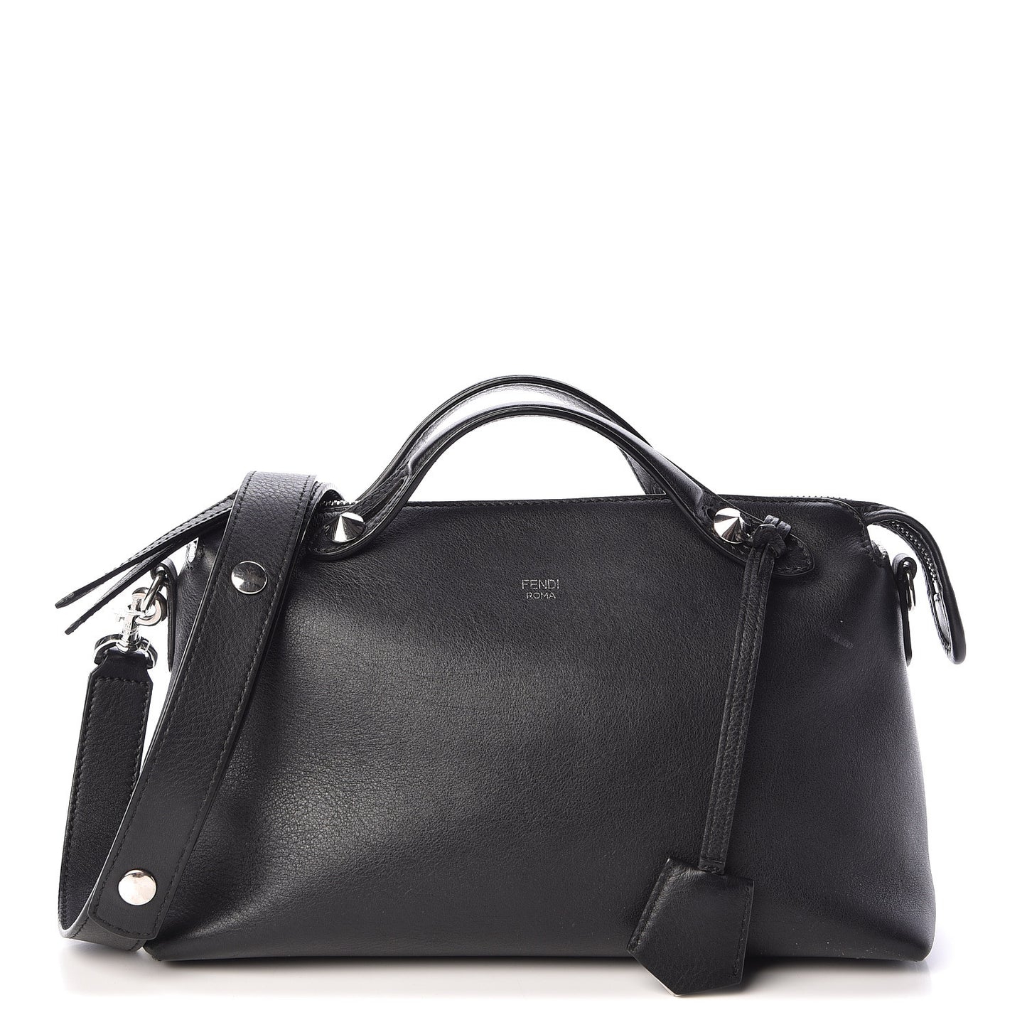 Vitello Dolce Medium By The Way Boston Bag Black