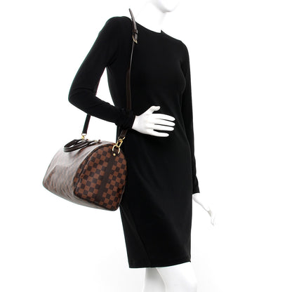 Louis Vuitton Damier Ebene Speedy Bandouliere 30 2 of 9