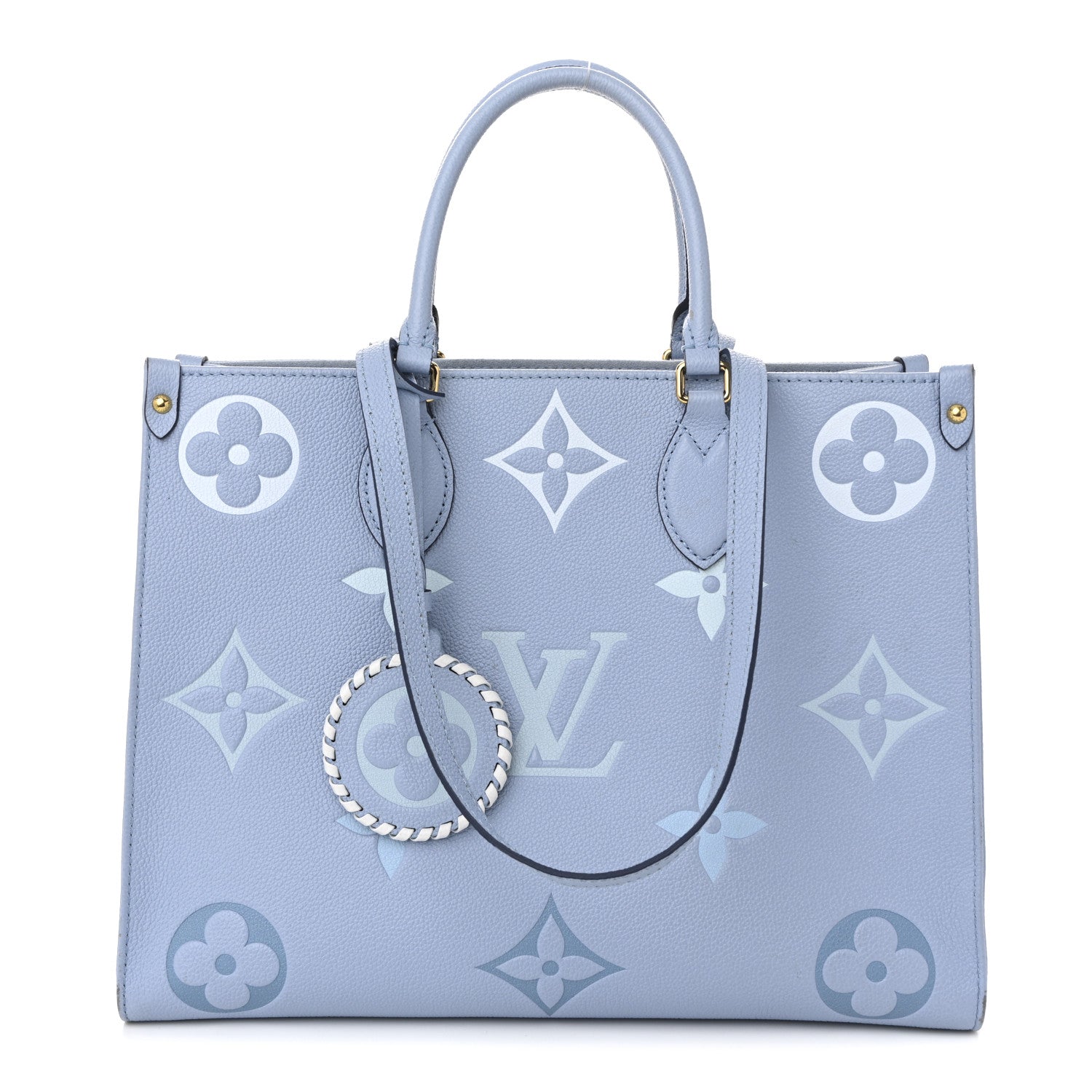 Louis Vuitton Empreinte Monogram Giant By The Pool Onthego MM Summer Blue 1 of 21