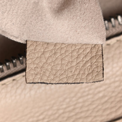 Celine Drummed Calfskin Mini Luggage Dune 7 of 12