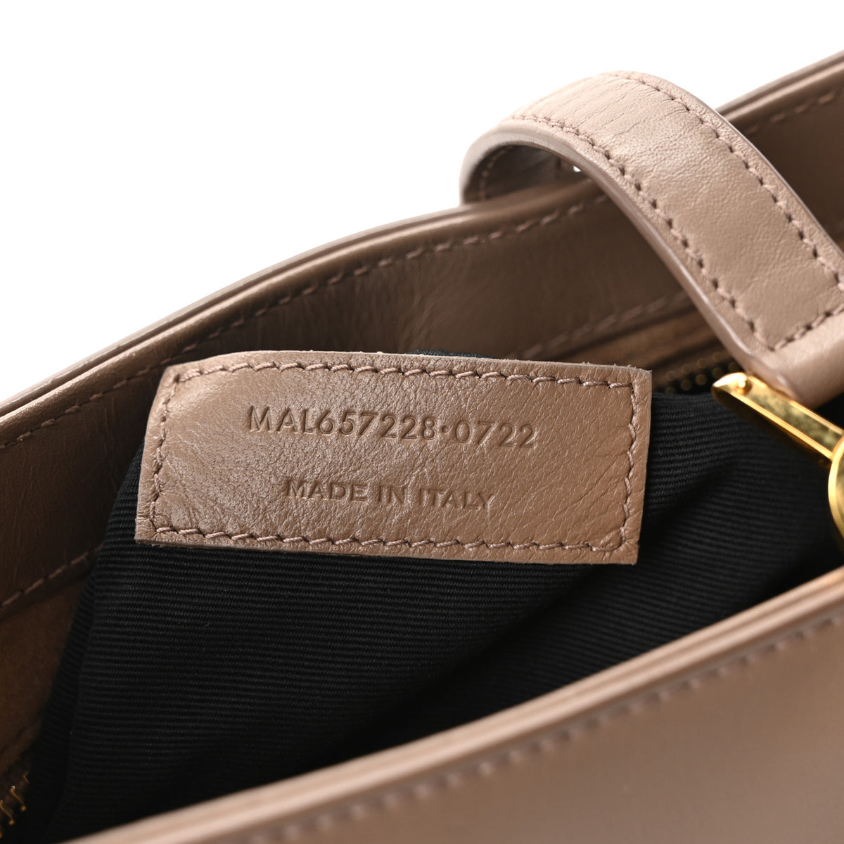 Smooth Calfskin Le 5 A 7 Hobo Taupe