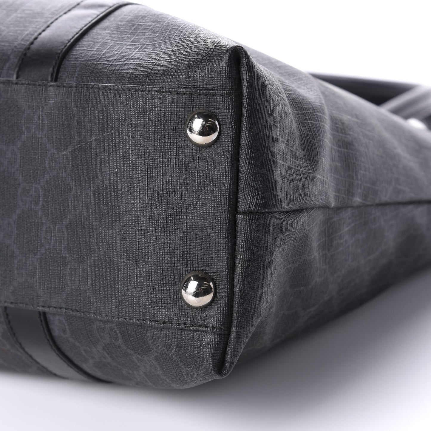GG Plus Monogram Large Tote Black