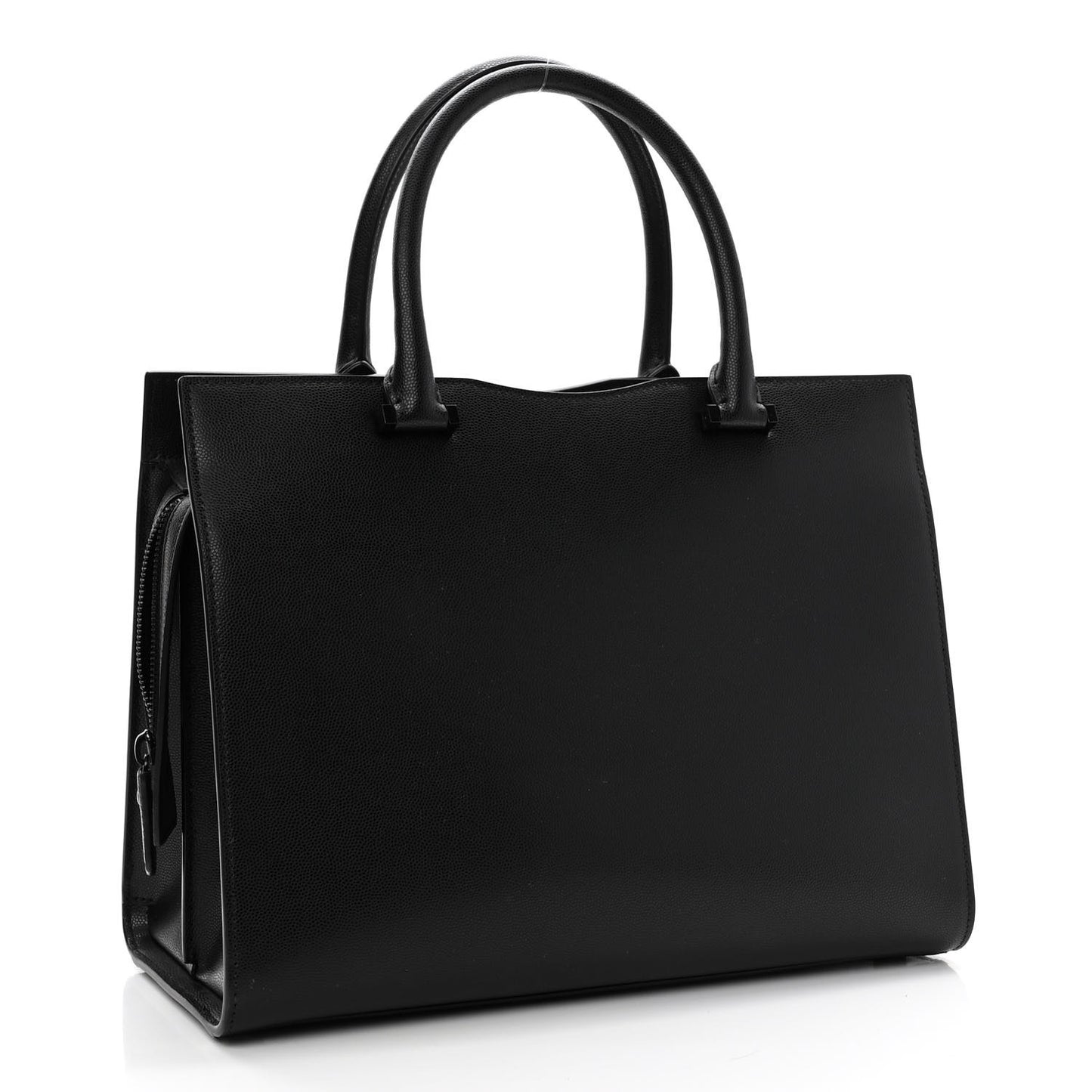 Grain De Poudre Medium Uptown Tote Black