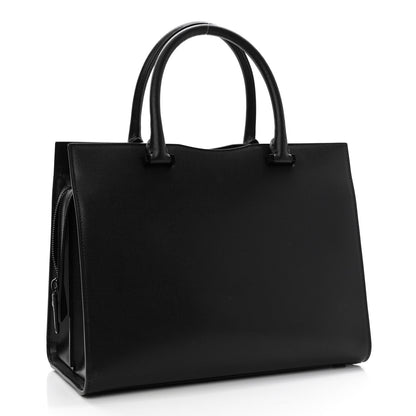 Saint Laurent Grain De Poudre Medium Uptown Tote Black 4 of 11