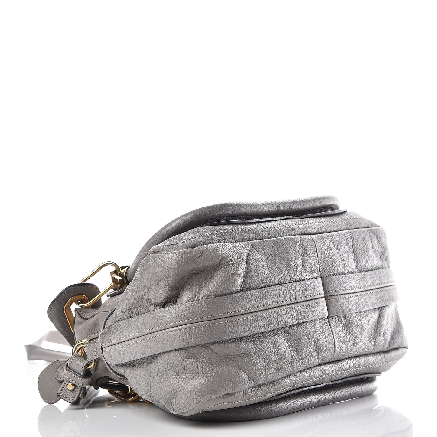 Calfskin Small Paraty Cashmere Grey