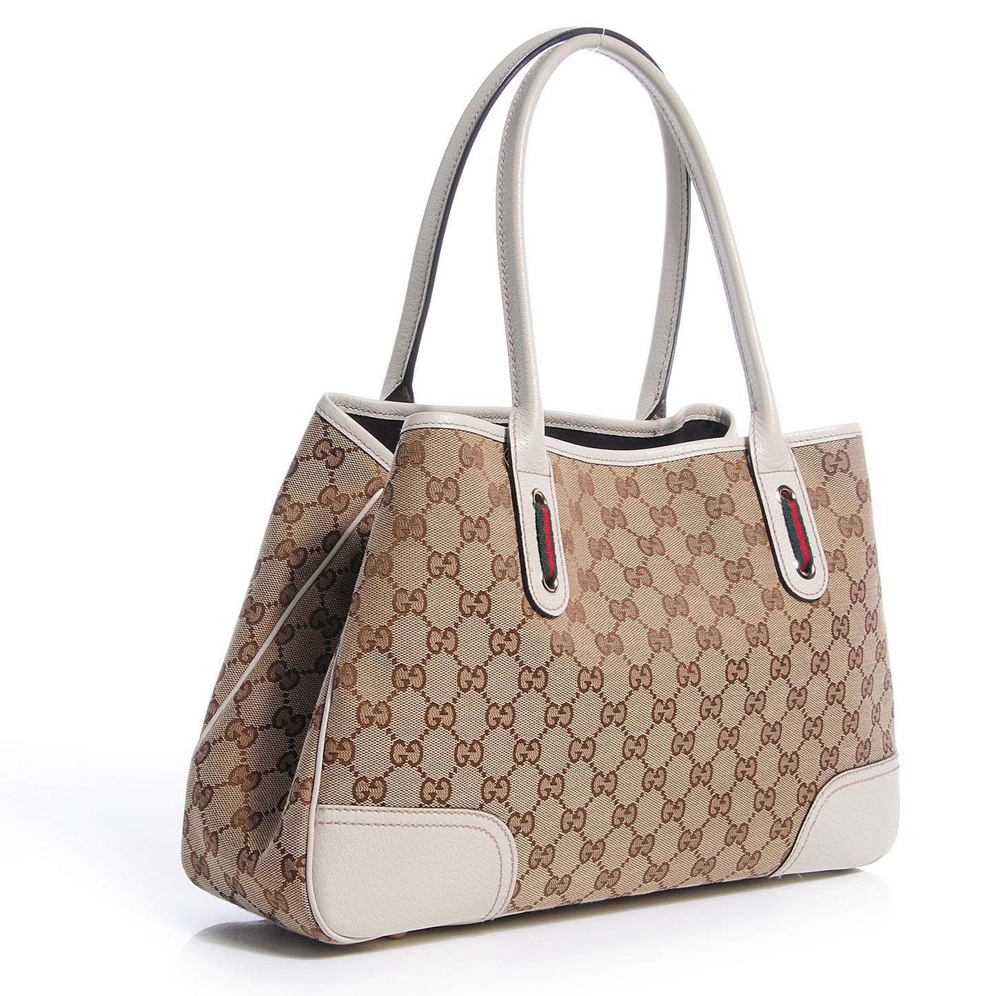 Monogram Medium Princy Tote Off White