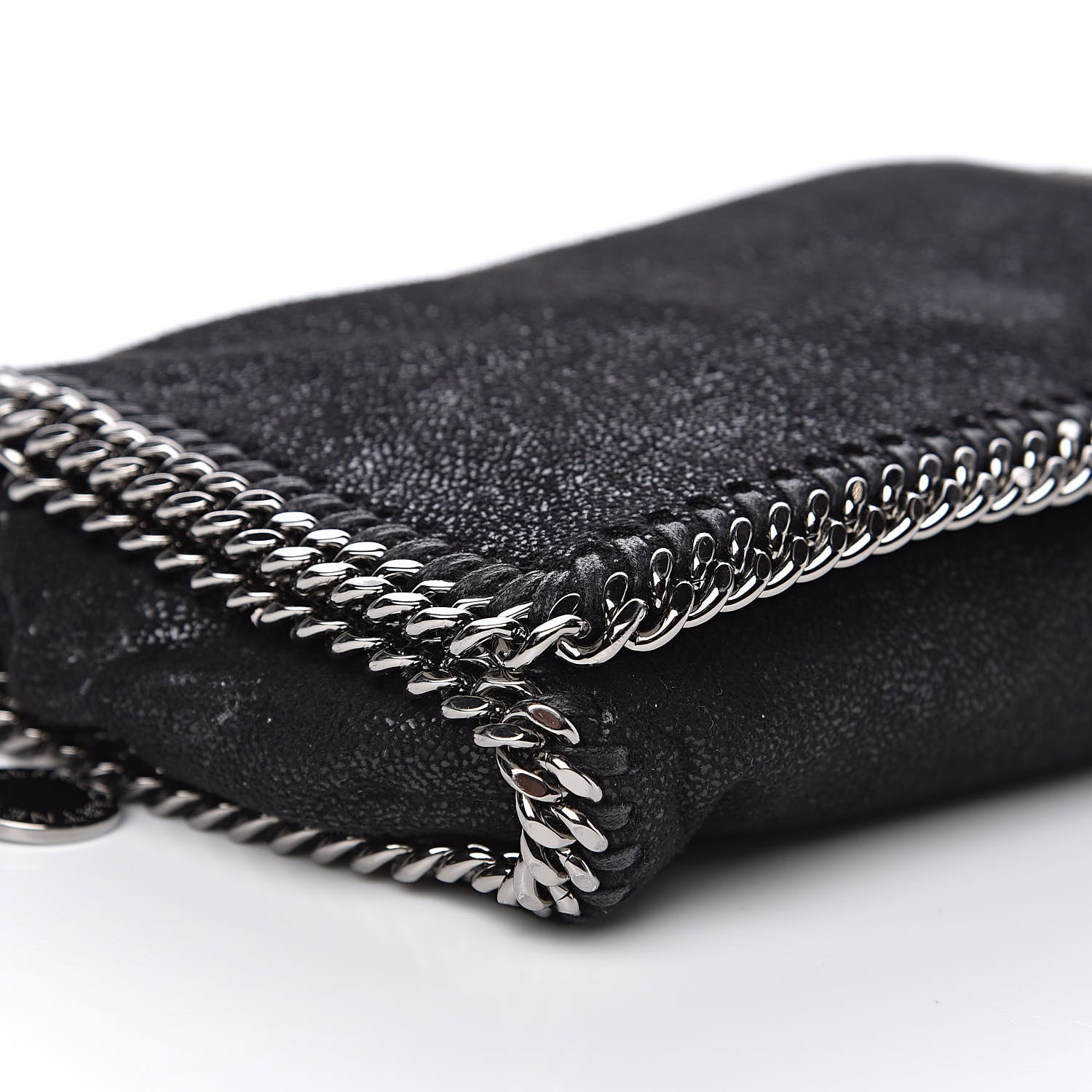 Stella McCartney Shaggy Deer Falabella Crossbody Bag Black 8 of 9