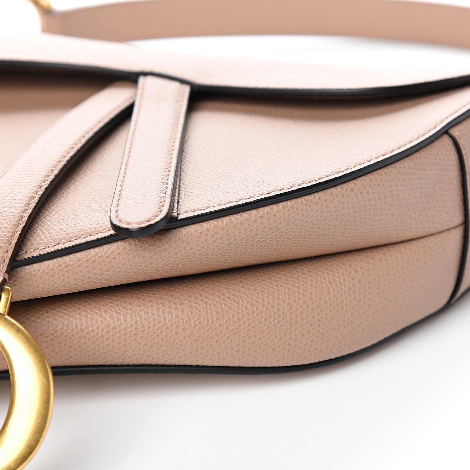 Christian Dior Grained Calfskin Saddle Bag Fard 8 of 9
