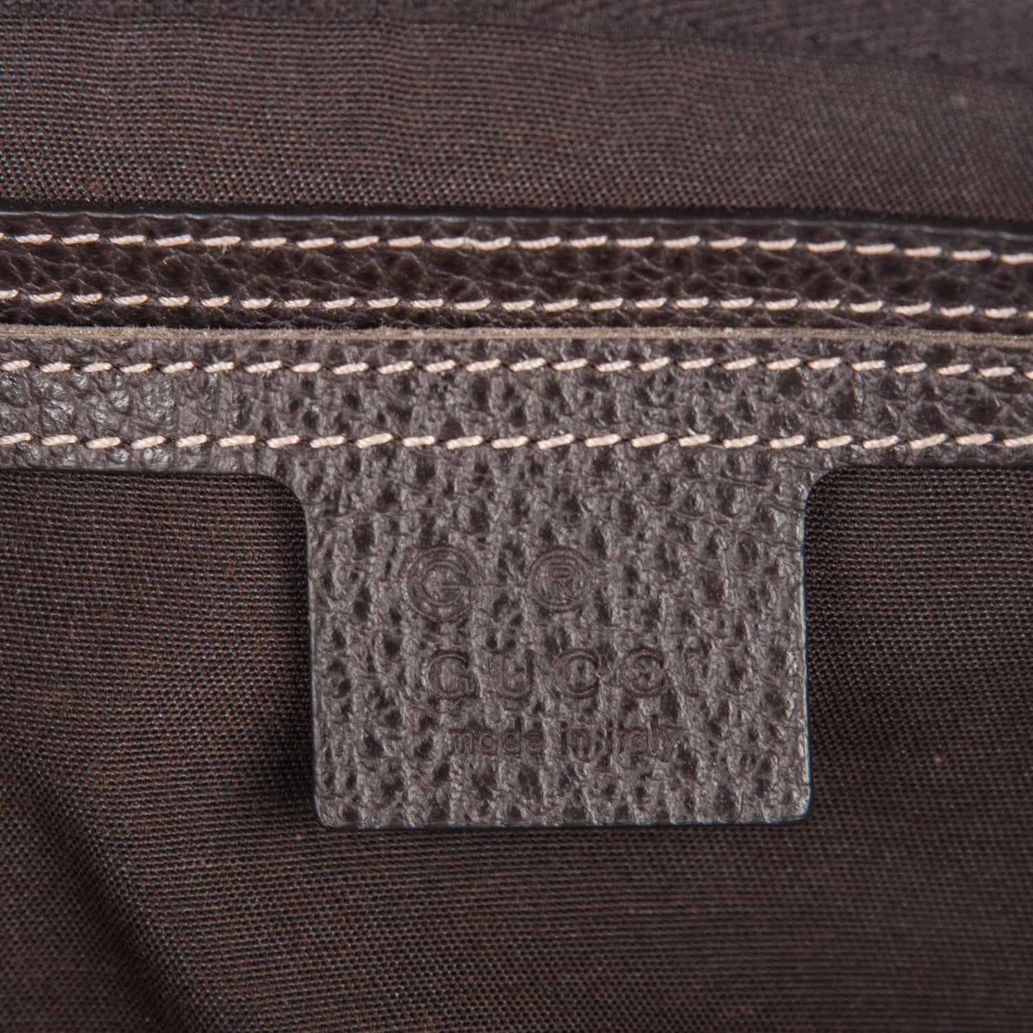 Gucci Crystal Monogram Medium Joy Boston Dark Brown 6 of 7