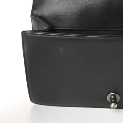 Chanel Lambskin Quilted Medium Boy Flap Black 14 of 19