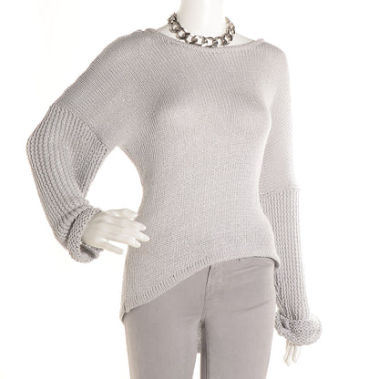 Chanel Crystal CC Chain Link Choker Necklace Silver 2 of 5