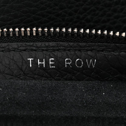 The Row Grained Calfskin Large Slouchy Banana Bag Black 6 of 9