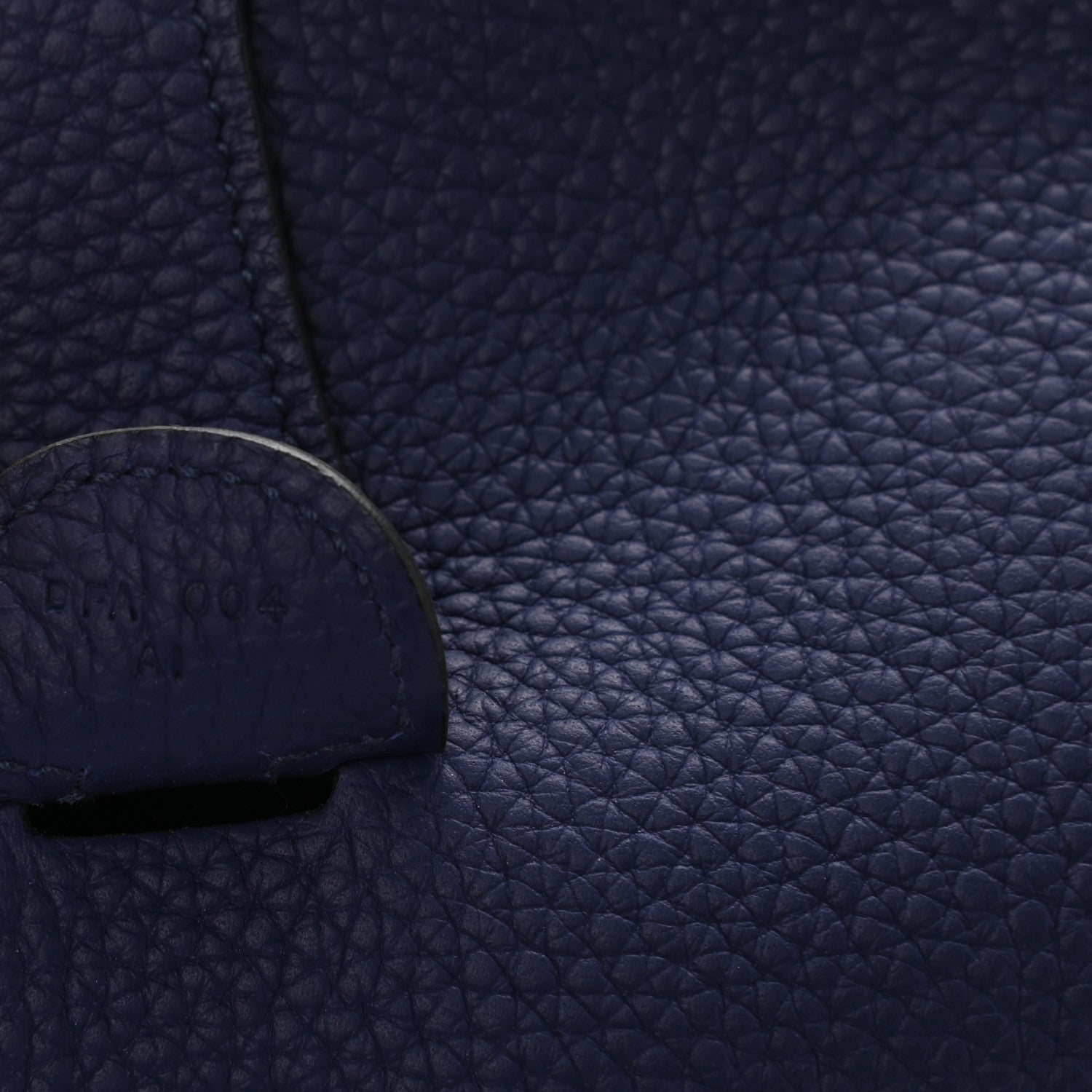Hermes Taurillon Clemence Evelyne III GM Bleu Encre 7 of 9