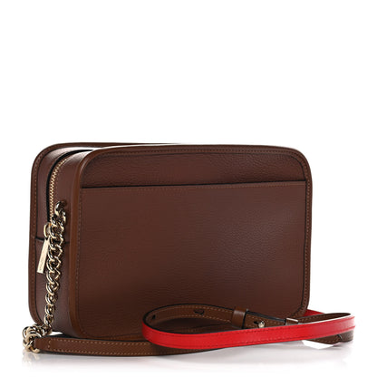 Christian Louboutin Calfskin Small Radioloubi Biscotto Loubi 3 of 15