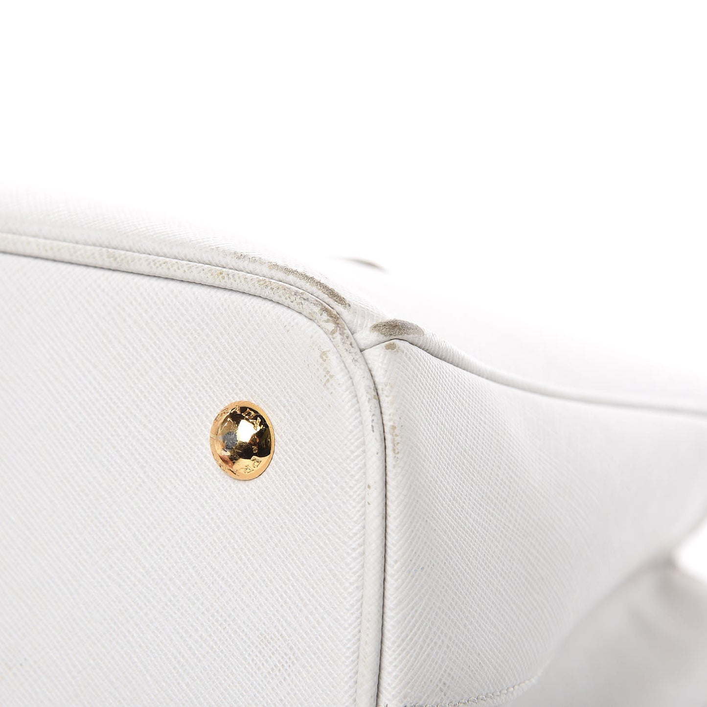 Saffiano Lux Medium Tote Talco
