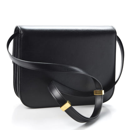 Celine Box Calfskin Medium Classic Box Flap Bag Black 2 of 9