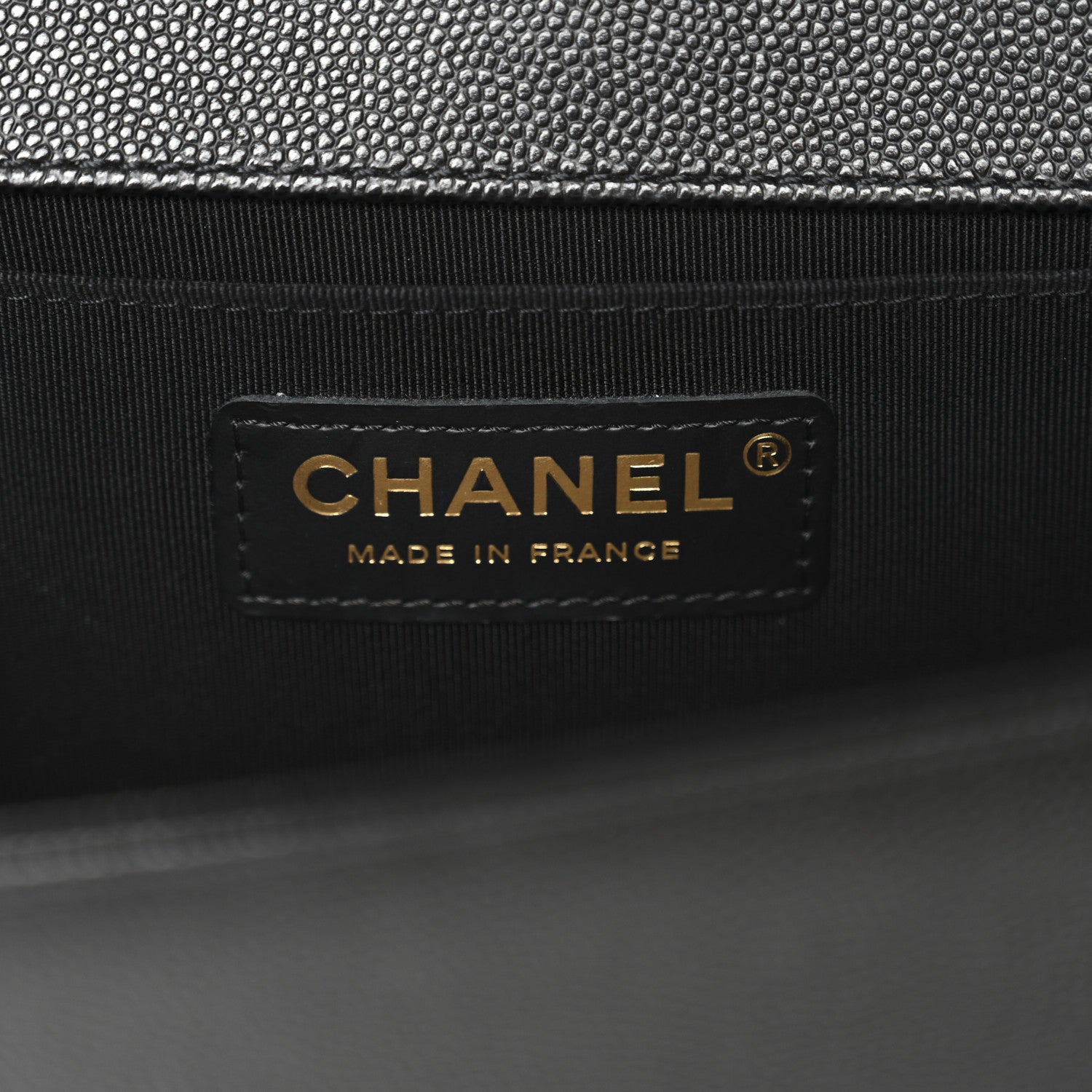Chanel Caviar Quilted Medium Boy Flap Black 6 of 11