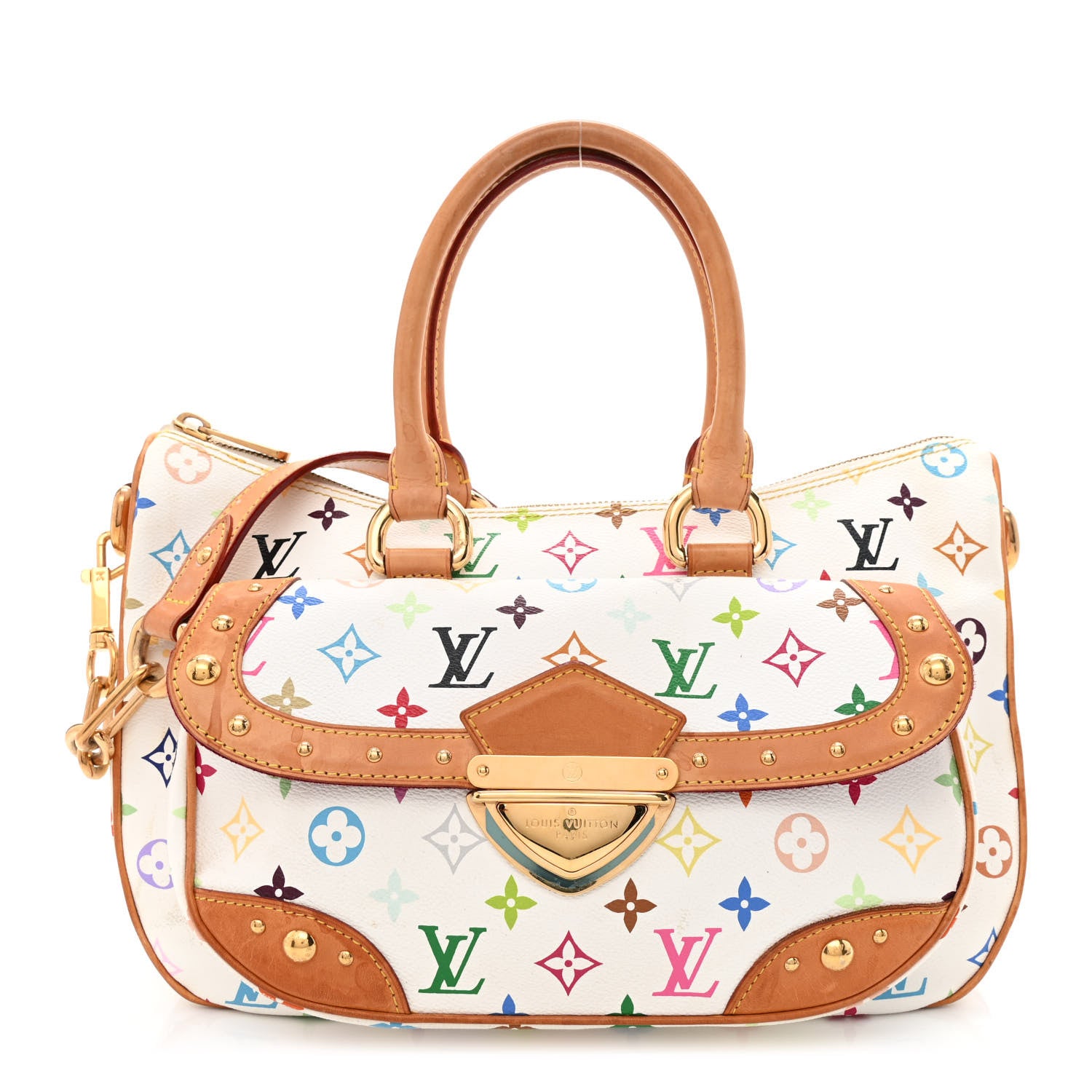 Louis Vuitton Monogram Multicolor Rita White 1 of 14