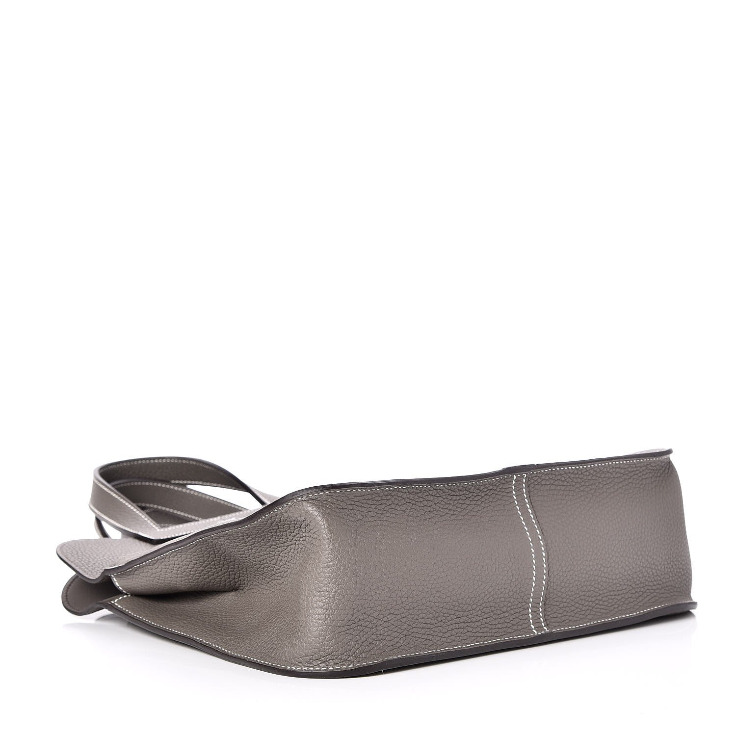 Hermes Taurillon Clemence Halzan 31 Etain 5 of 10