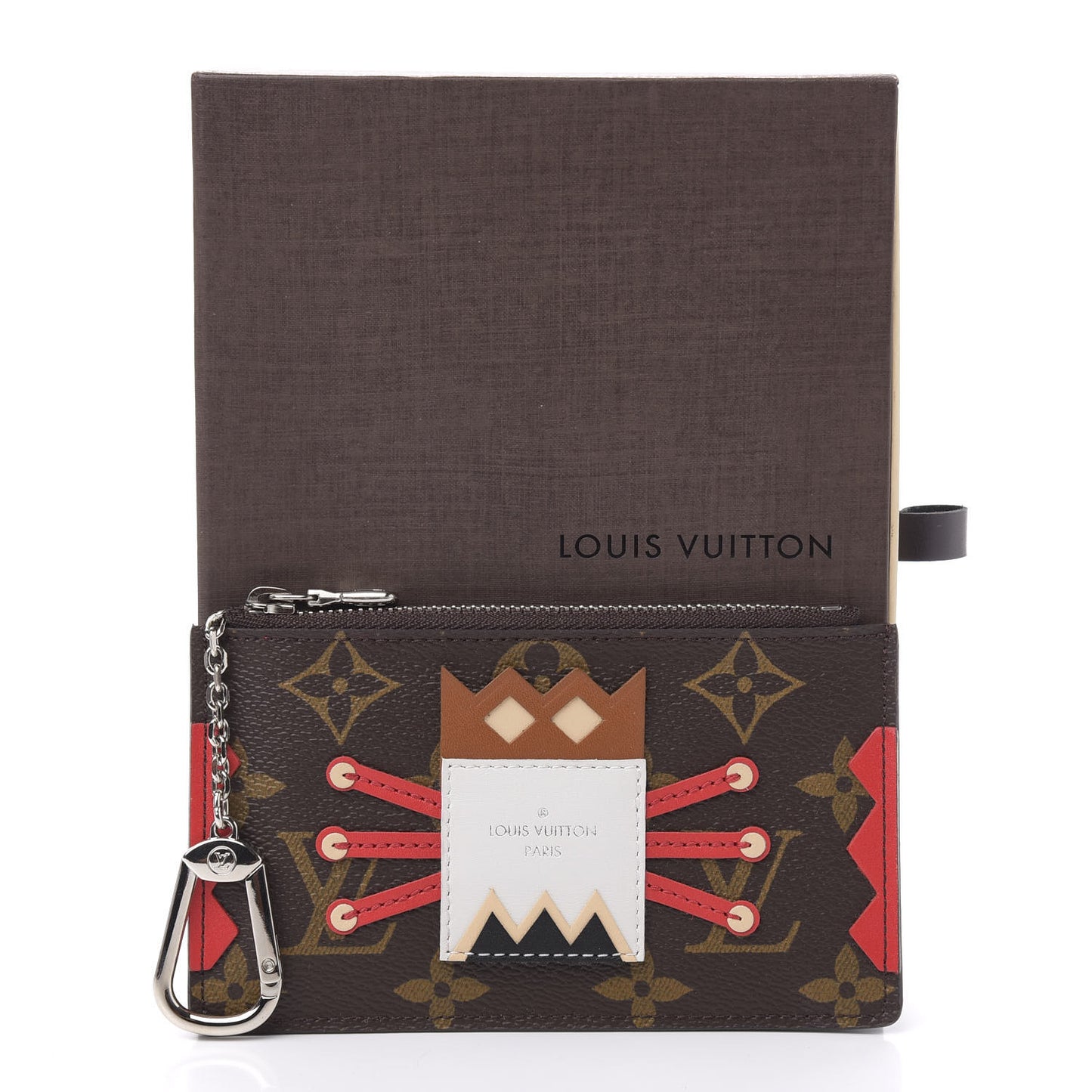 Monogram Tribal Key Pouch