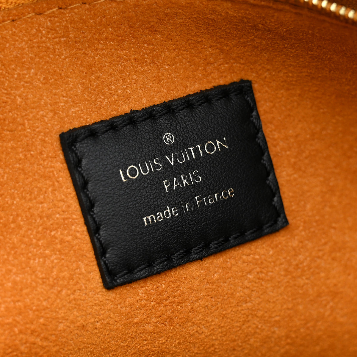 Calfskin Monogram Tufting On My Side Black