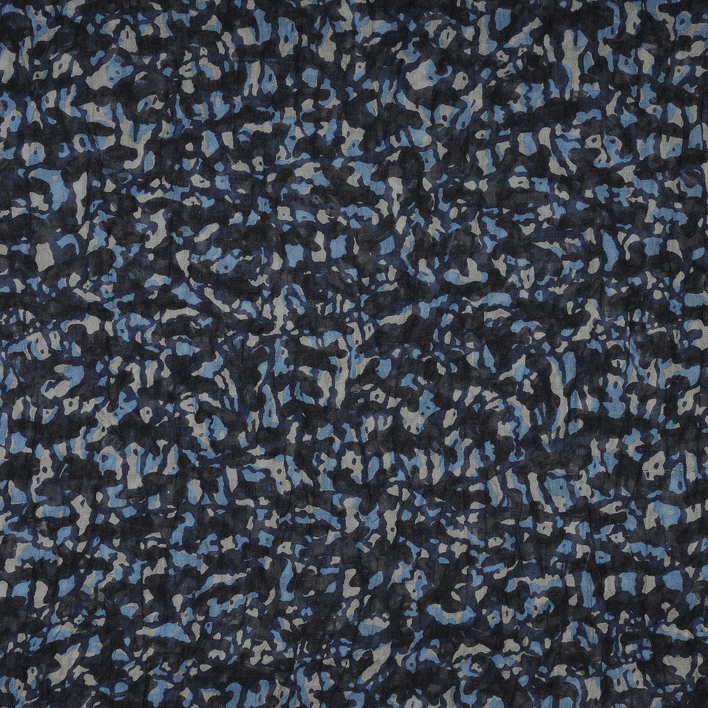 Cashmere Silk Lezard Etole Stole Blue
