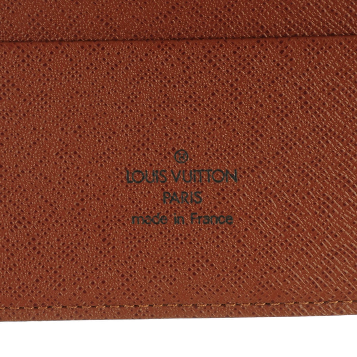 Monogram Large Ring Agenda Cover