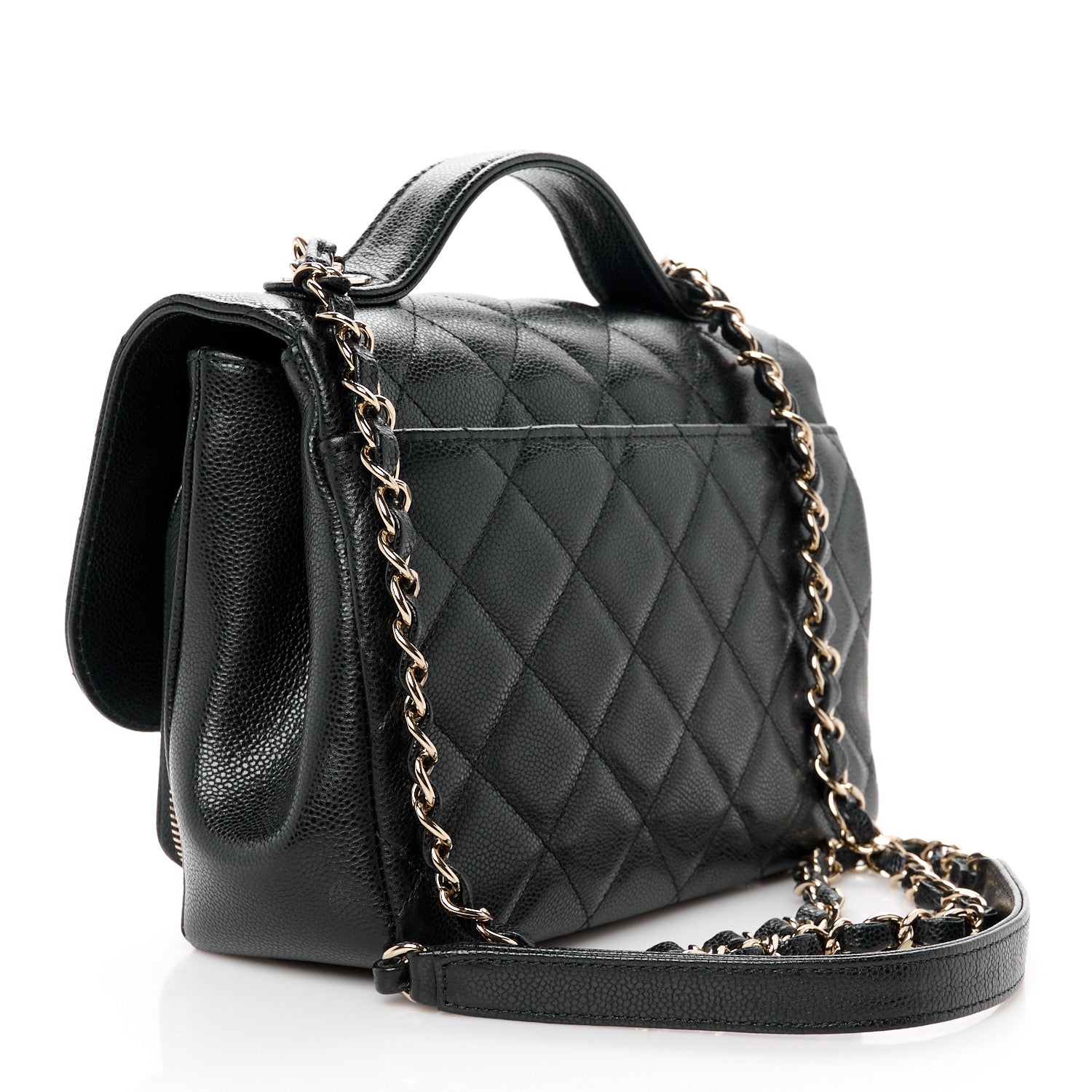Chanel Caviar Quilted Medium Business Affinity Flap Black 3 of 11