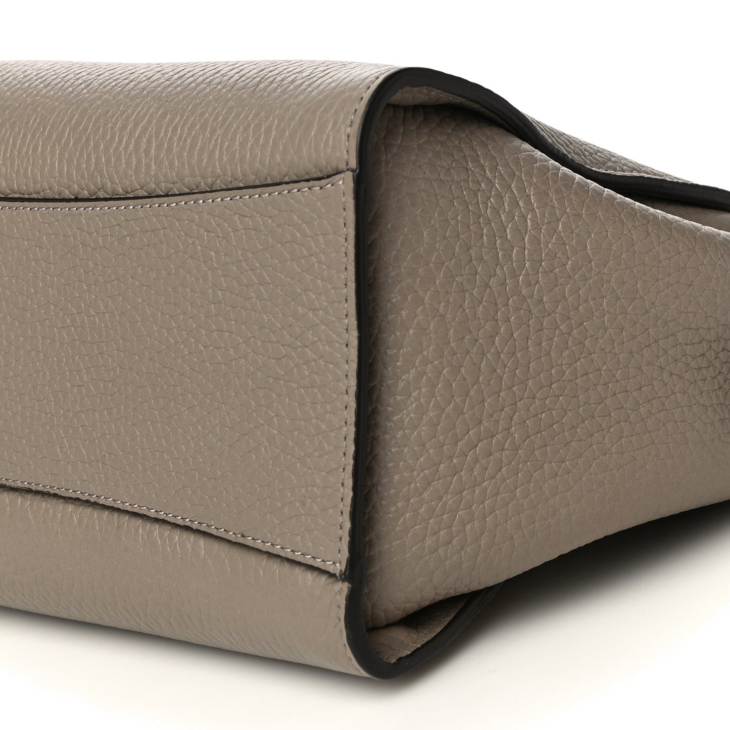 Heavy Grain Small Iris Tote Solid Grey