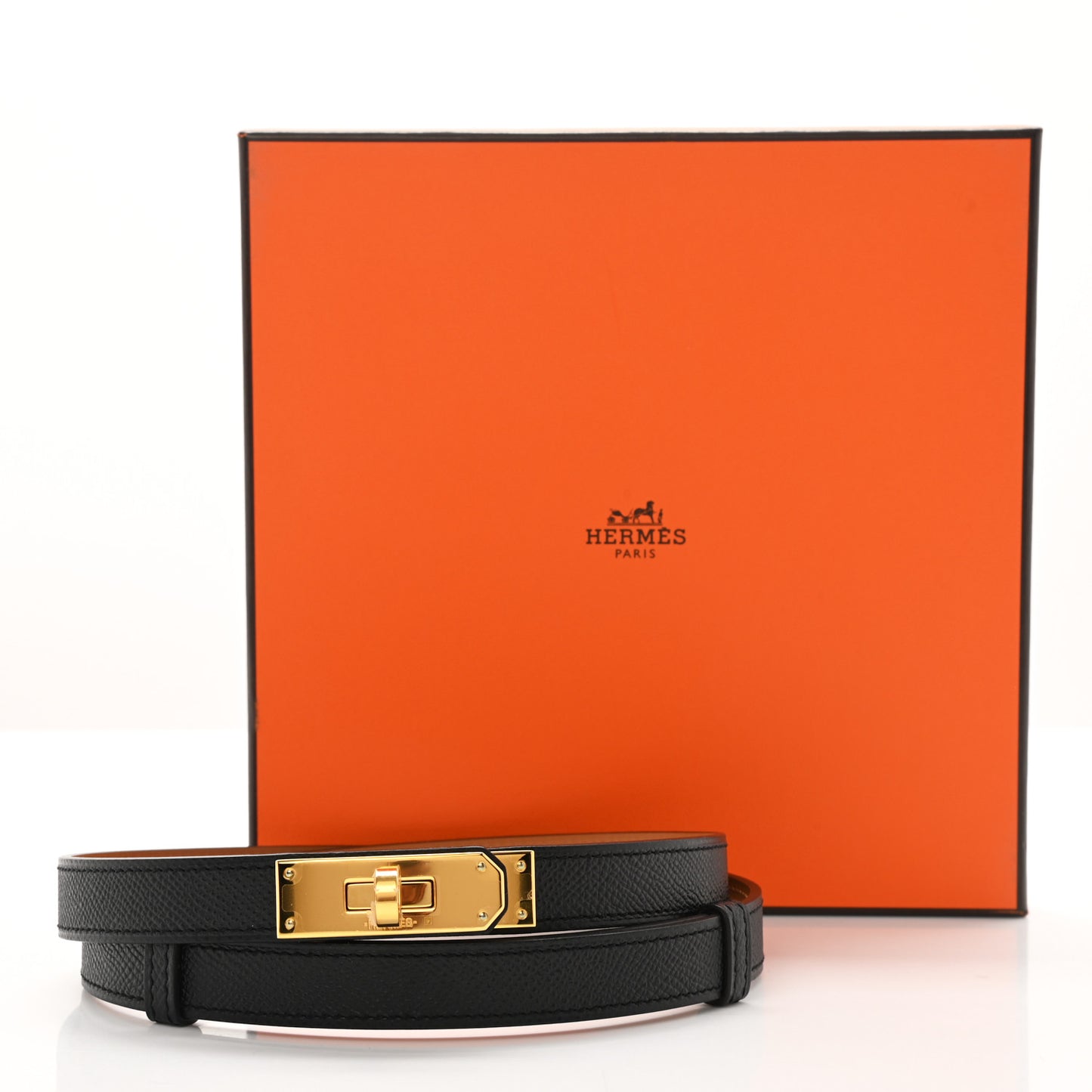 Epsom Kelly Belt Black