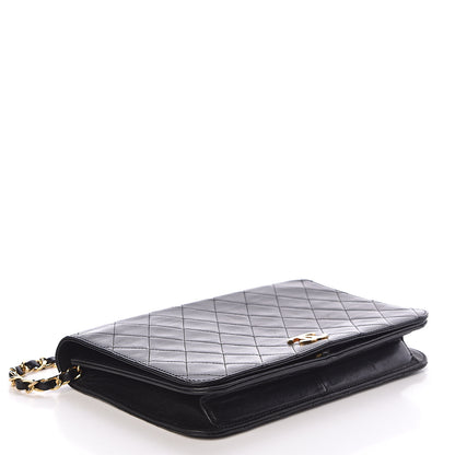 Chanel Lambskin Quilted Small Single Flap Bag Black 4 of 10