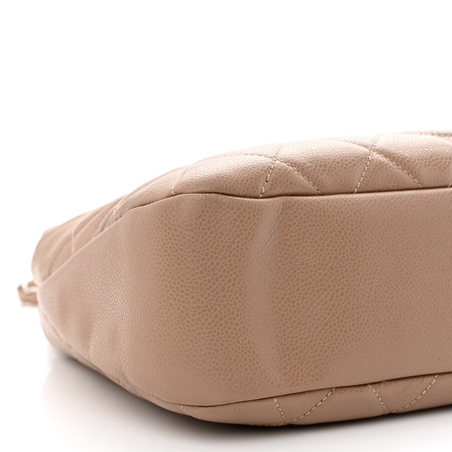 Chanel Caviar Quilted Timeless CC Soft Tote Beige 9 of 10